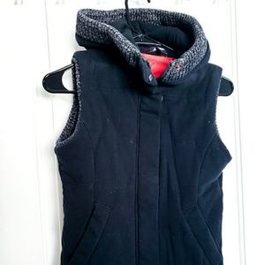 North Face hooded vest